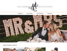 Tablet Screenshot of blog.ianandrewphotography.com